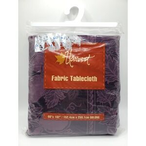 Harvest Tableckoth, Oblong, 60"×102", Purple